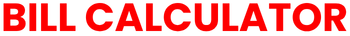 Bill Calculator