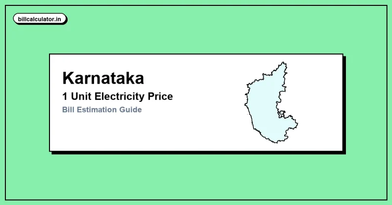 1 Unit Electricity Price in Karnataka – Check BESCOM 1 Unit Price
